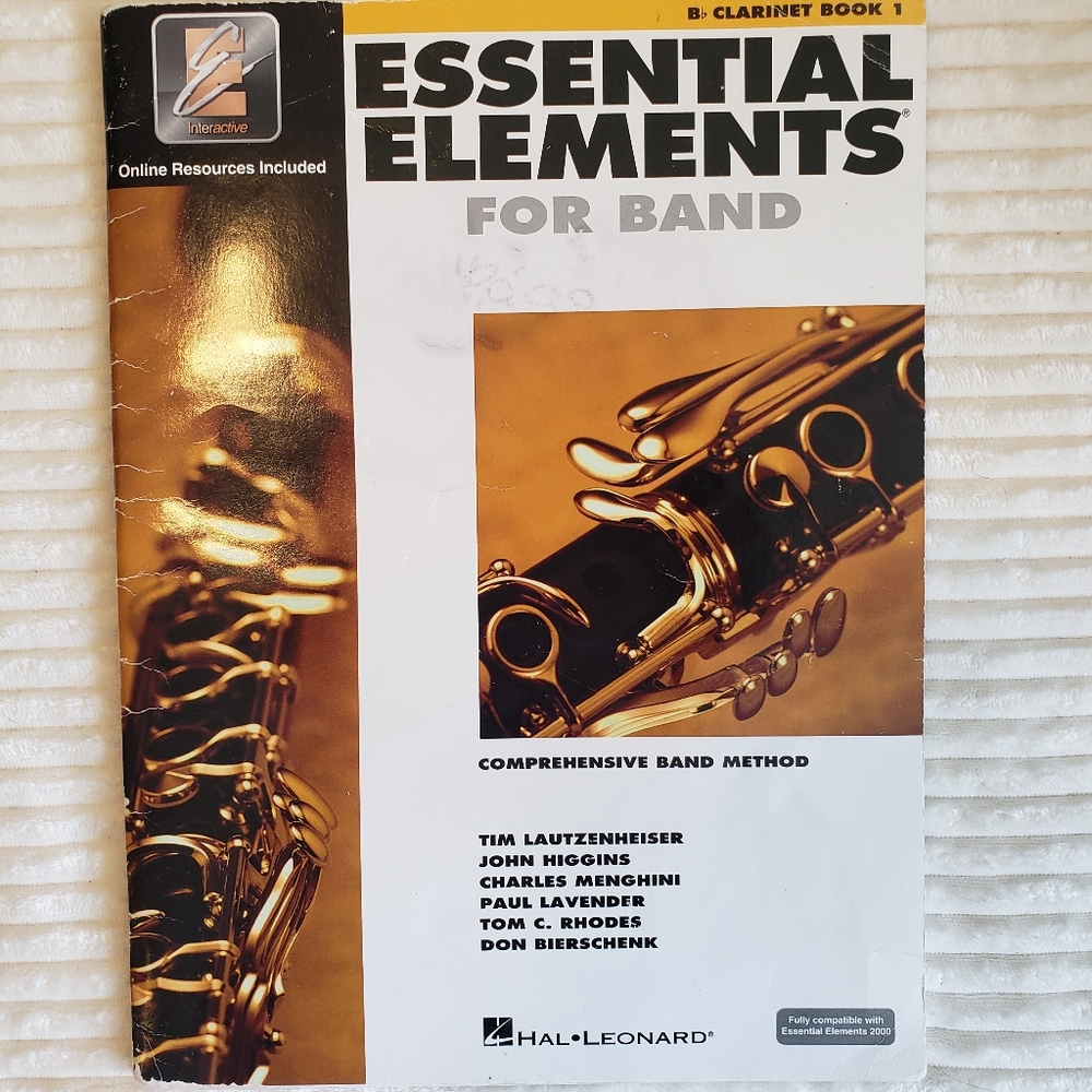 Hal Leonard Essential Elements Interactive for Band B♭Clarinet Book 1